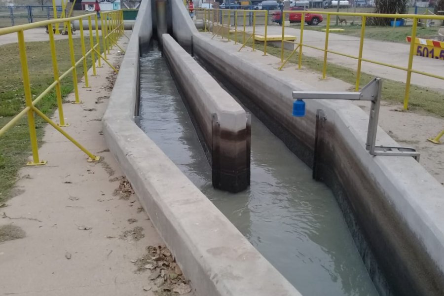 Obras cloacas en Esperanza