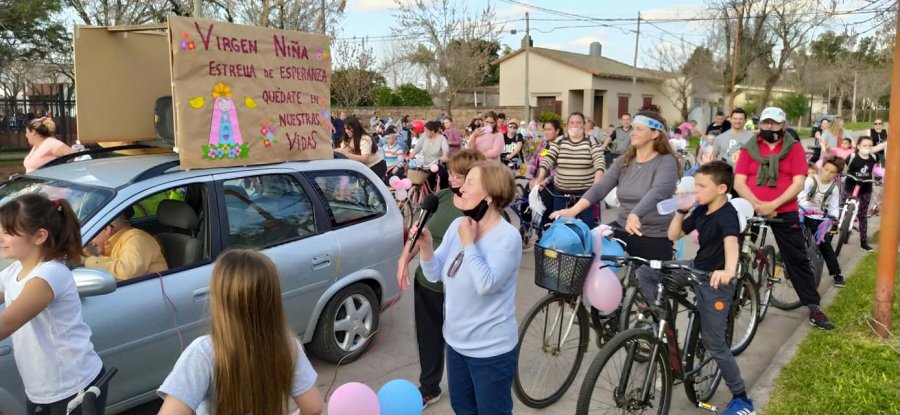 La ciclata con la Virgen Niña será el sábado 6 de setiembre - Foto Edxd