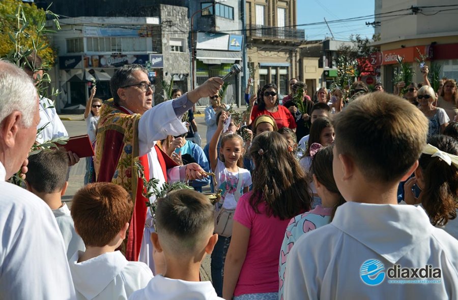 Bendición de los Olivos en Plaza San Martín - Archivo Edxd