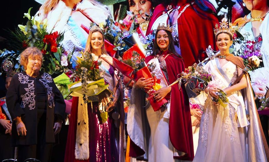 La Reina Nacional y sus princesas en la edición 2023