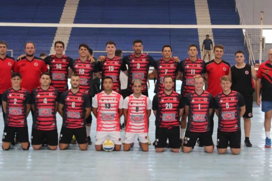 El primer equipo de Libertad de San Jerónimo