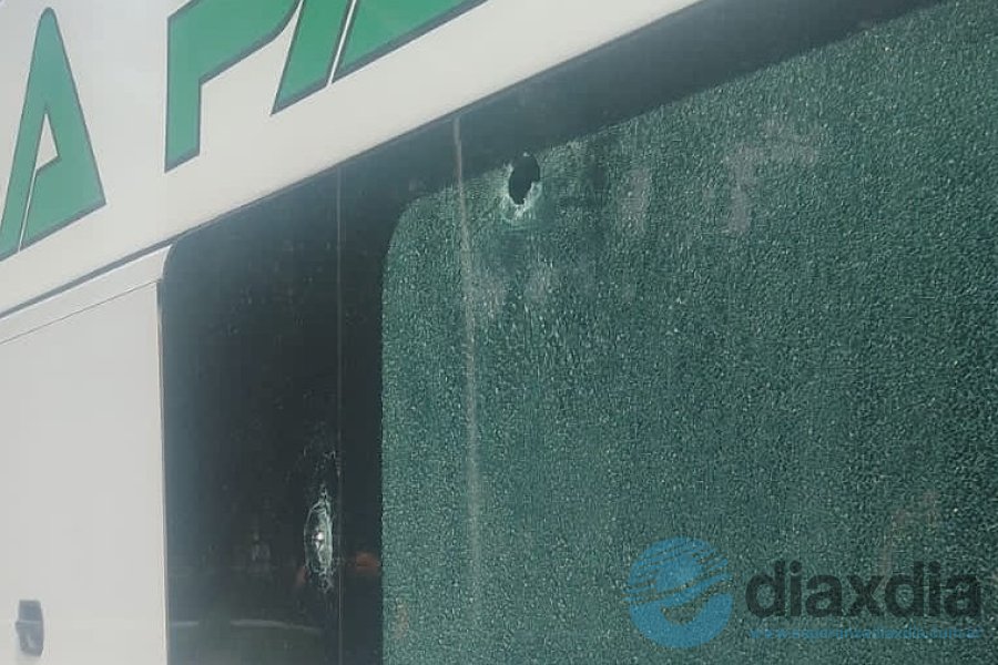 Una de las marcas de la balacera