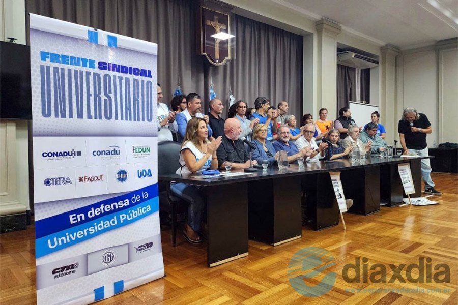 El Frente Universitario anunció el paro nacional