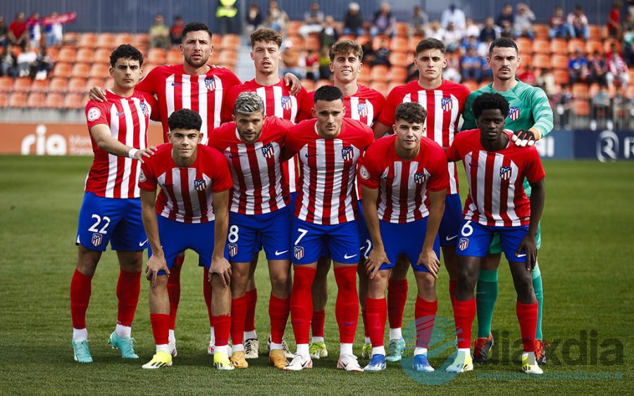 El equipo de Atleti B - @AtletiAcademia