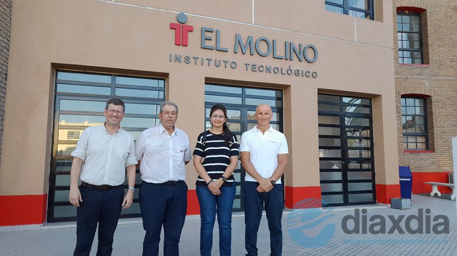 Grenón, Sarmiento, Nagel y Zenclussen en el acto de apertura del año académico.