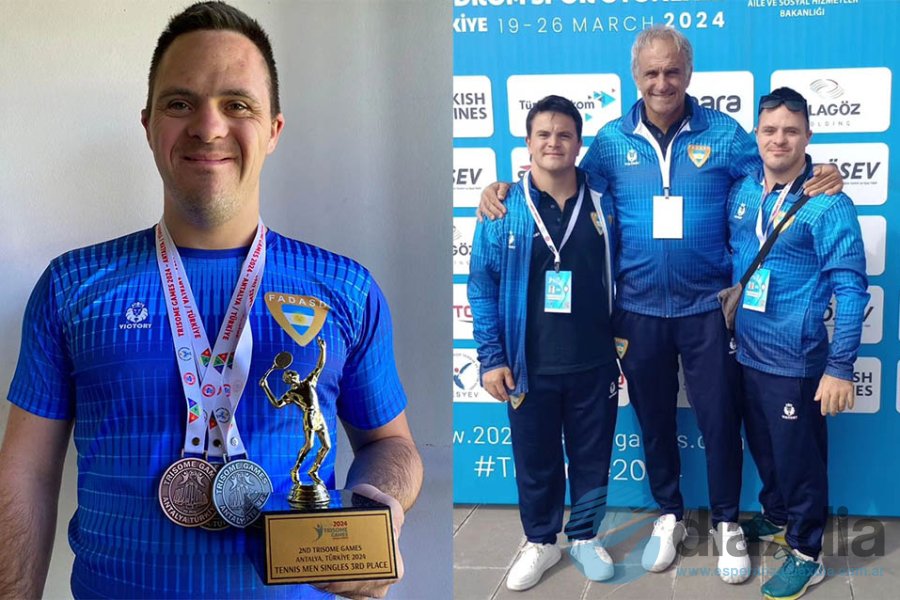 Juan Ignacio Alarcón y su equipo