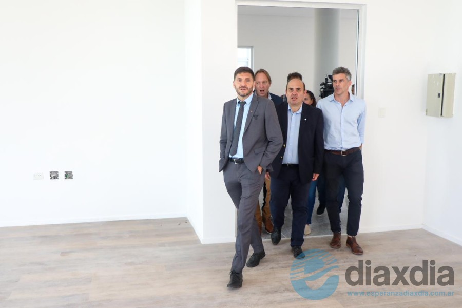 Pullaro y Müller recorren el histórico edificio