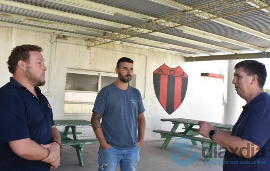 La visita del senador provincial a Juventud