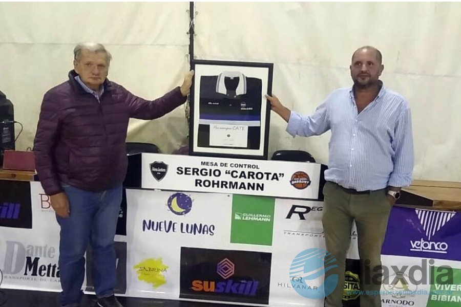 José Luis Rohrmann y Alejandro Marcuzzi