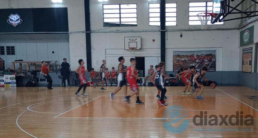 Los chicos de U13 en formativas - Prensa Almagro