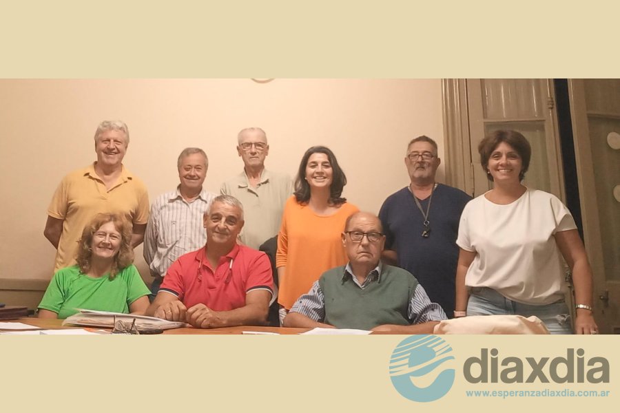 Integrantes de la nueva Comisión Directiva