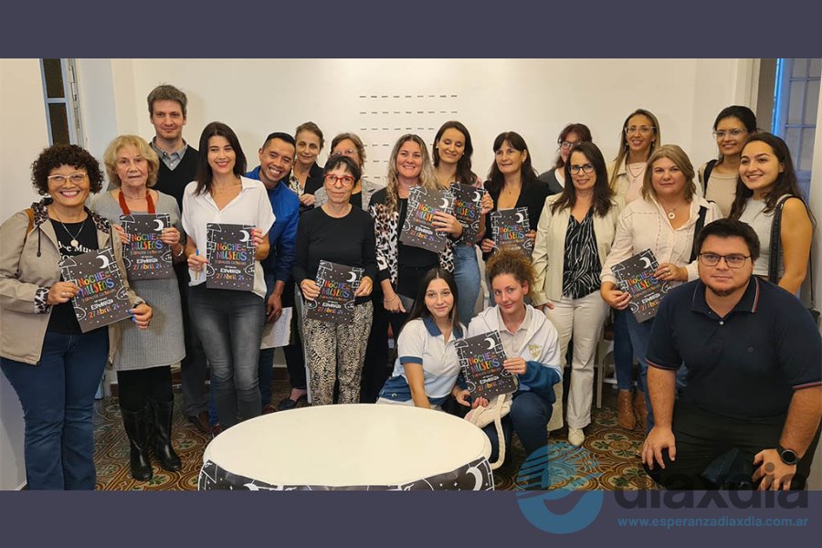 Los participantes del lanzamiento