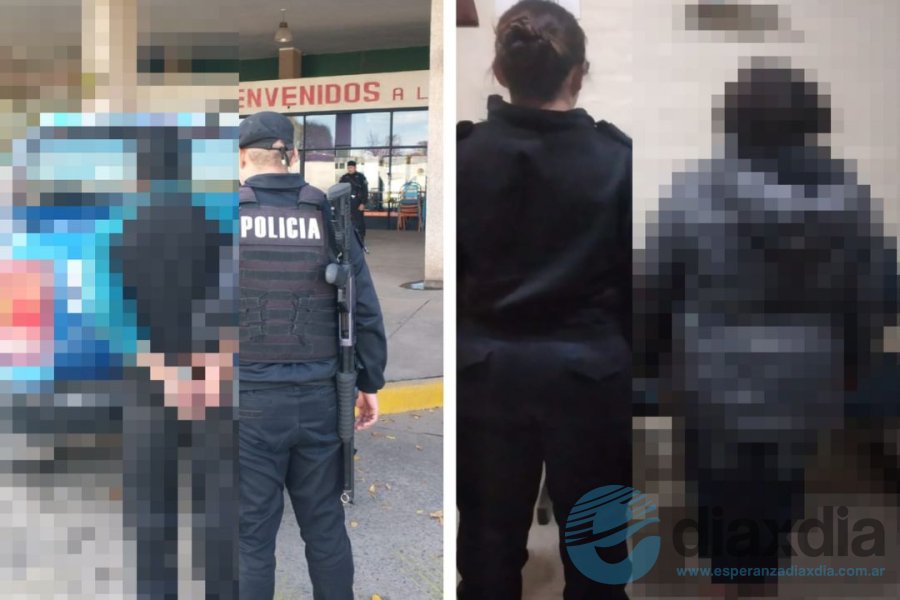 Los dos detenidos por la policía local