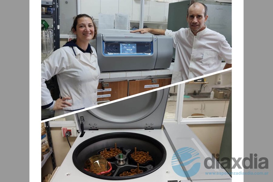 El equipamiento recibido en Esperanza