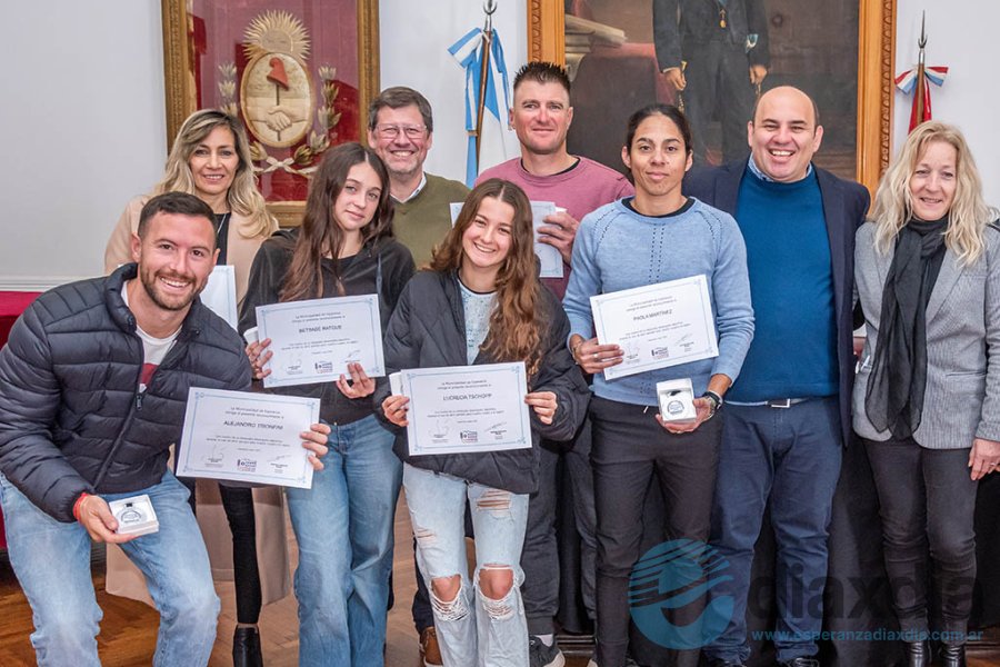 Los deportistas destacados de abril