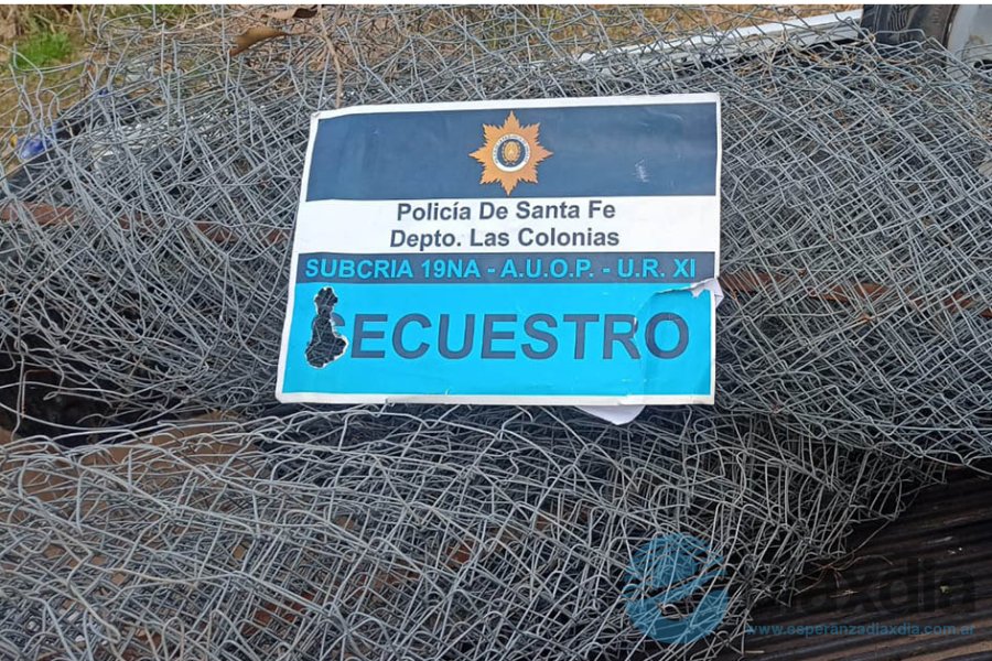 El tejido recuperado en barrio La Orilla