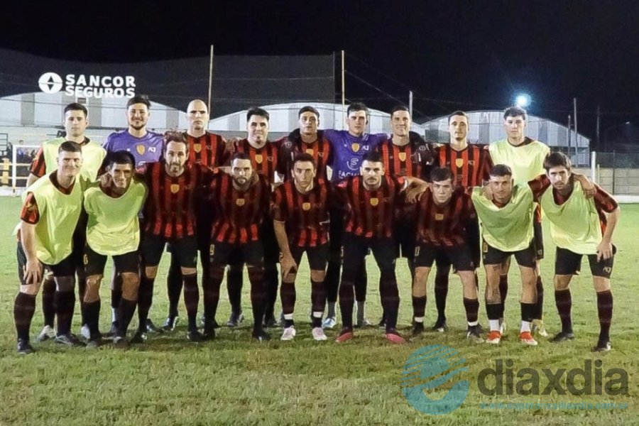 Equipo de A.D.Juventud en semifinales en Pilar