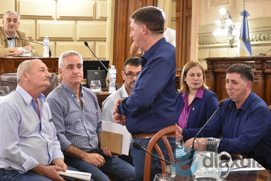 Pirola en el encuentro con productores rurales Pirola en el encuentro con productores rurales