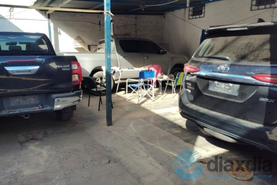 El depósito de camionetas robadas en Santa Fe