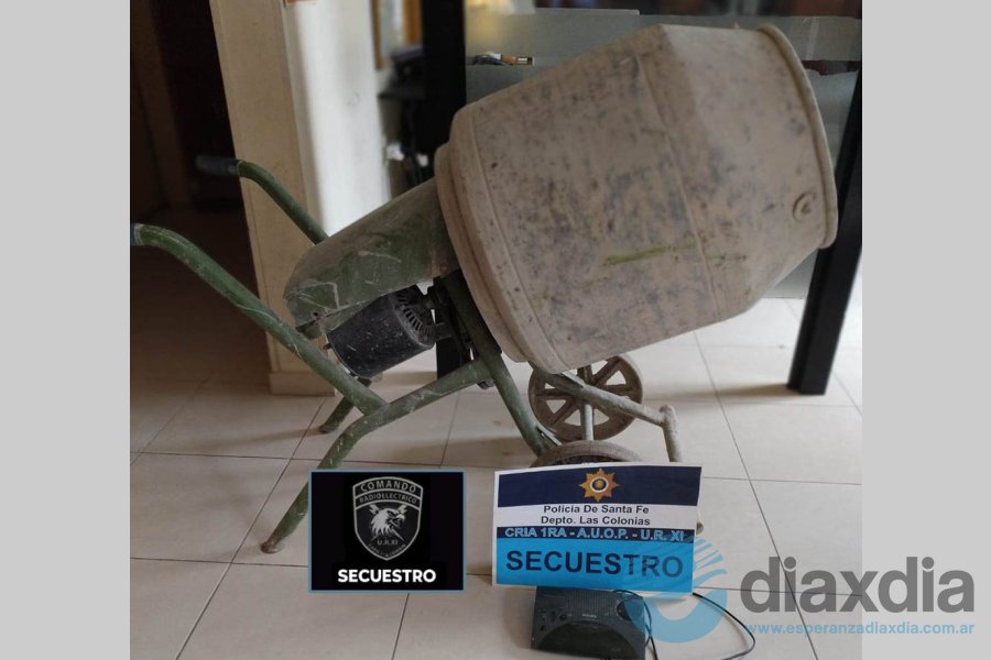 Los elementos secuestrados