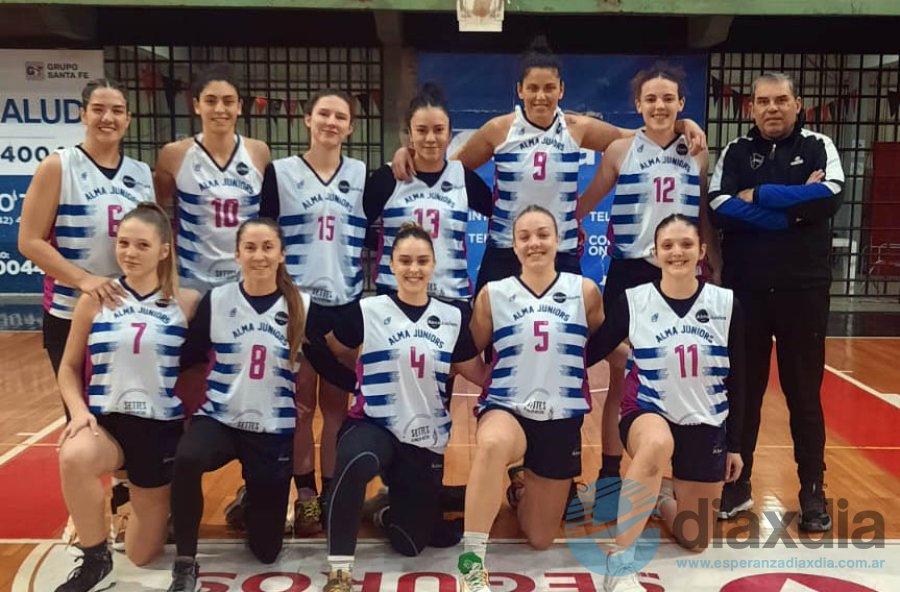 El equipo femenino de Alma Juniors finalista del torneo