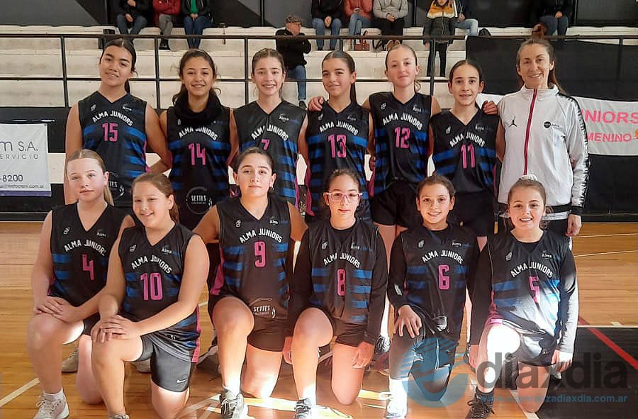 El equipo U13 de Alma Juniors que jugará la final