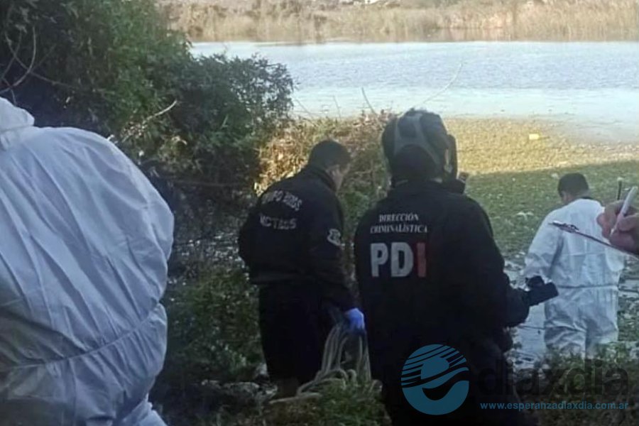 La PDI en el lugar del hallazgo