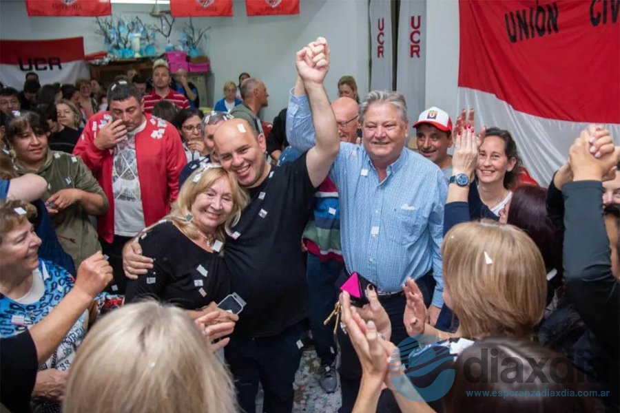 Festejos radicales en las elecciones 2023