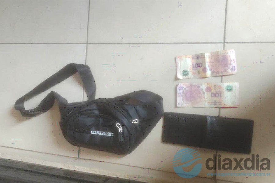 Los elementos recuperados por la policía