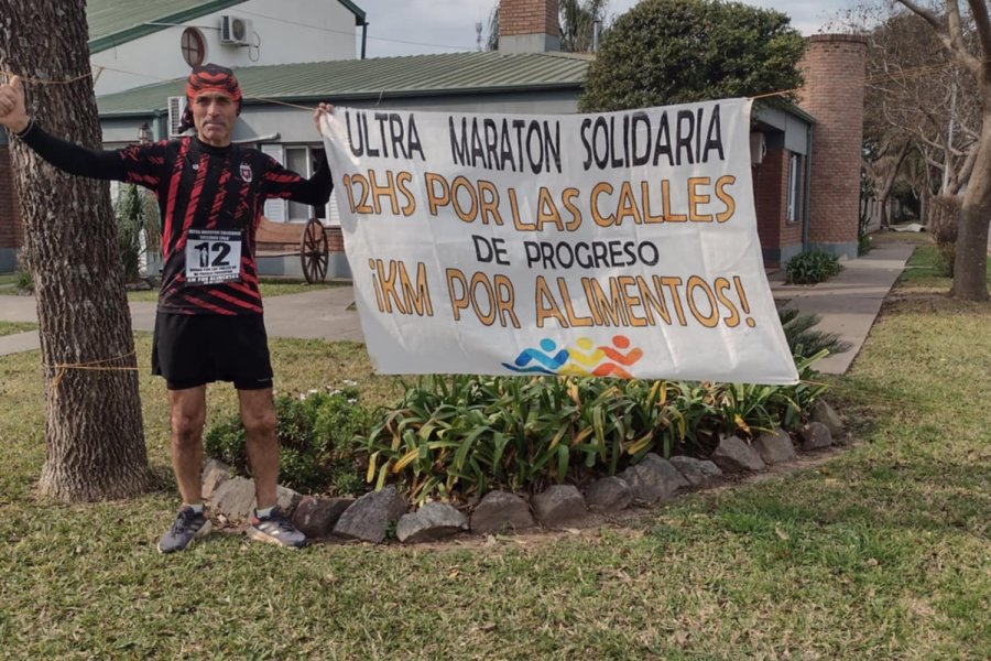 Juan Córdoba en otra movida solidaria Juan Córdoba en otra movida solidaria