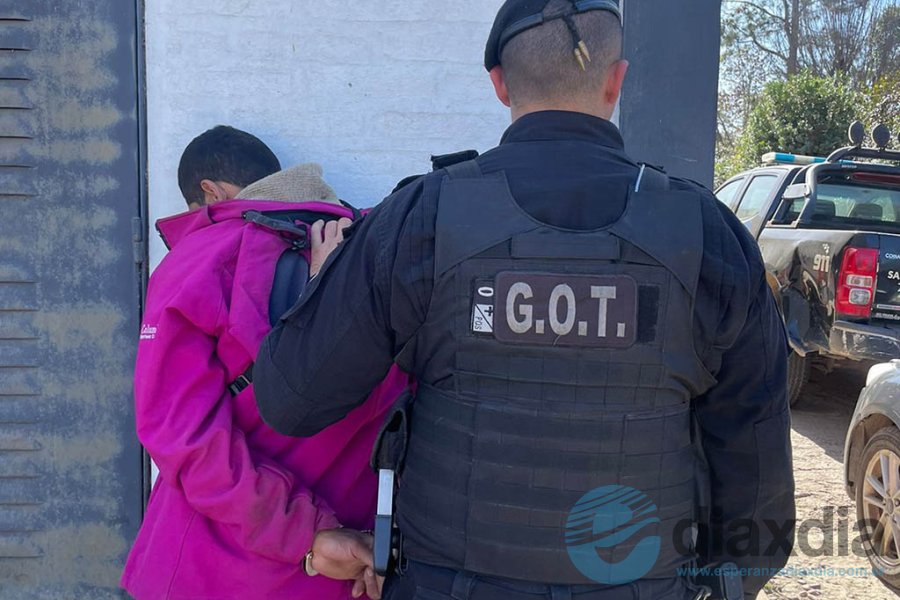 El detenido al llegar a sede policial