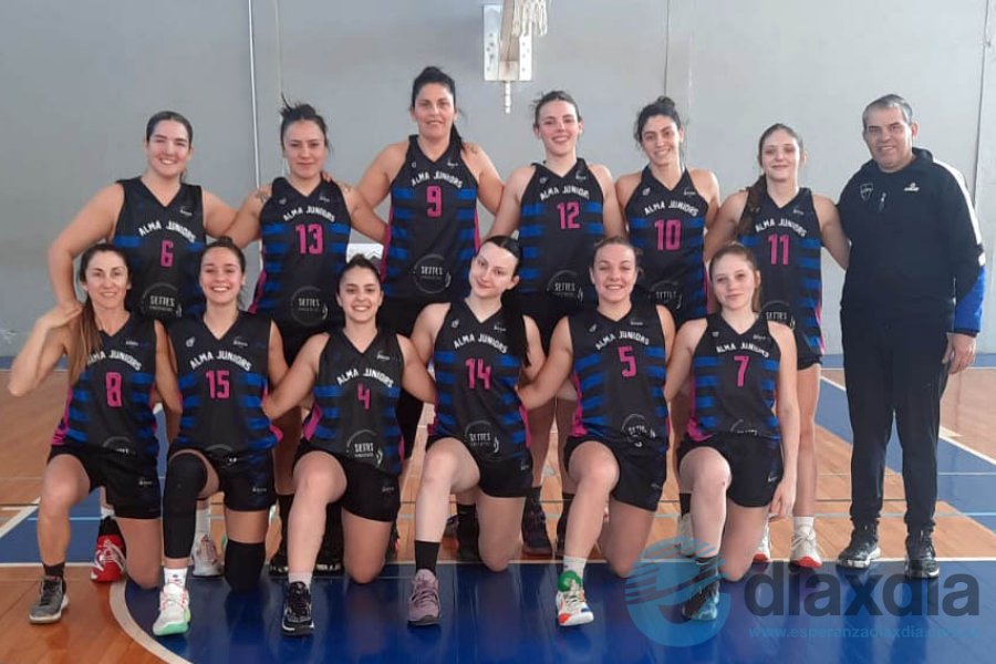 El plantel de Primera Femenino de Alma Juniors