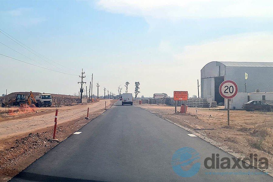 El desvío Norte de R70 ya está pavimentado