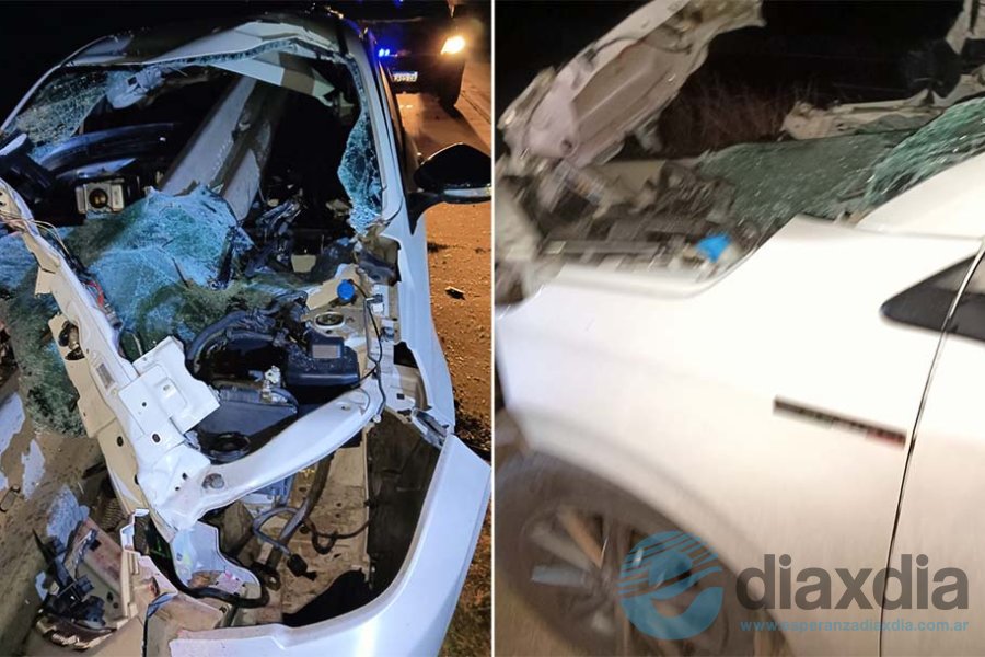 Impactante accidente