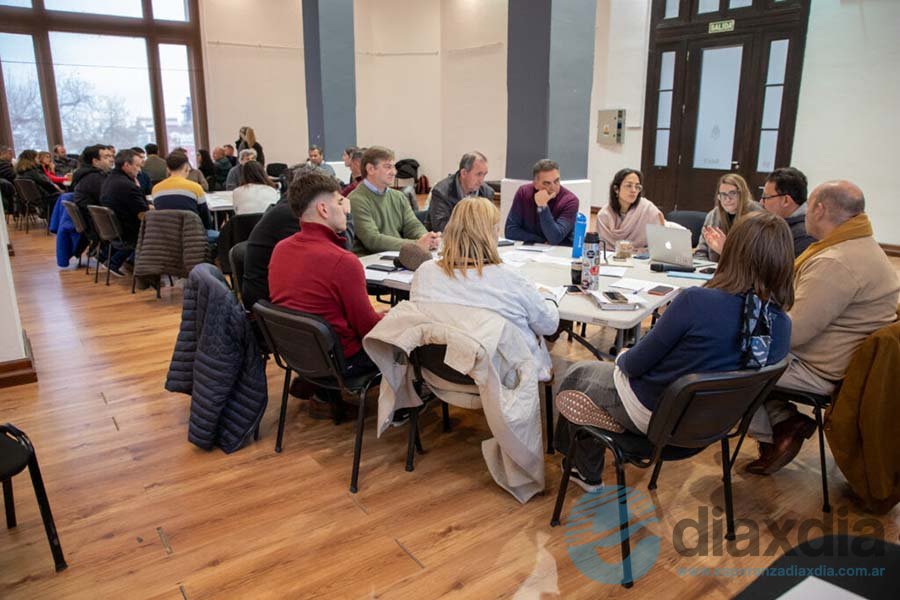 La reunión se realizó en la Estación Belgrano de Santa Fe - Foto Prensa Municipalidad de Esperanza