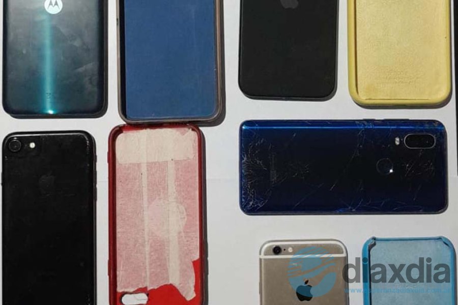 Los elementos recuperados por la policia