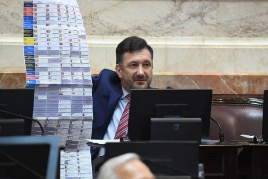 El senador entrerriano Edgardo Kueider. El senador entrerriano Edgardo Kueider.