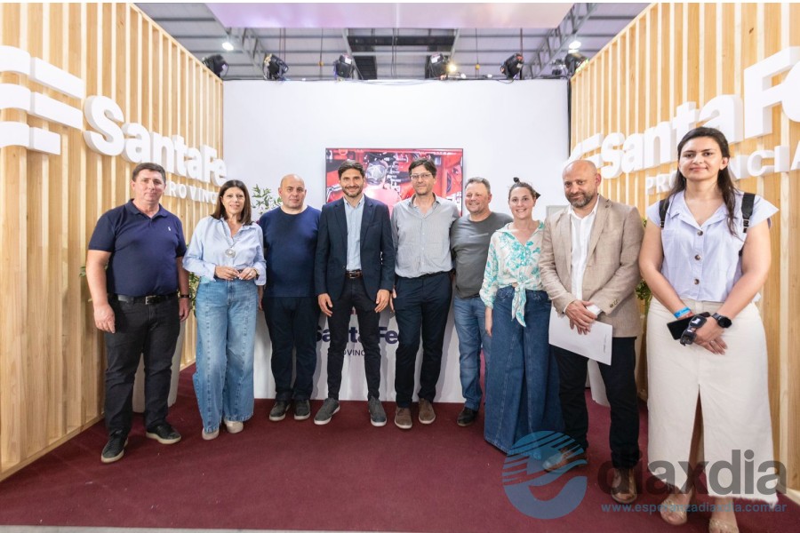 Pullaro, García y Puccini visitaron Fecol+Expodema