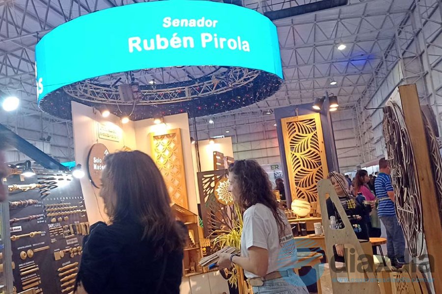 El stand de Rubén Pirola en Fecol Expodema El stand de Rubén Pirola en Fecol Expodema