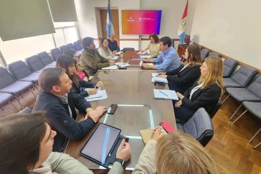 Reunión de este lunes de la Comisión Provincial de Emergencia Agropecuaria.