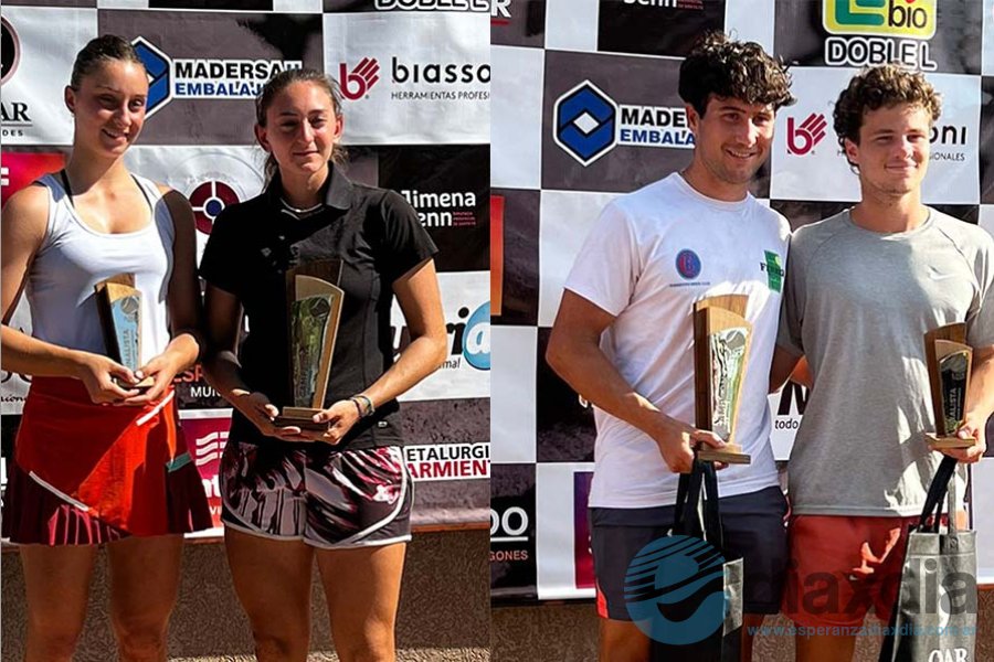 Los finalistas del torneo profesional en el LTCE