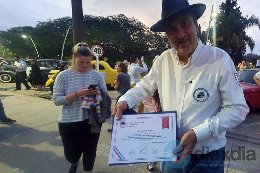 Mario Ferrarini del Rally de la Luna