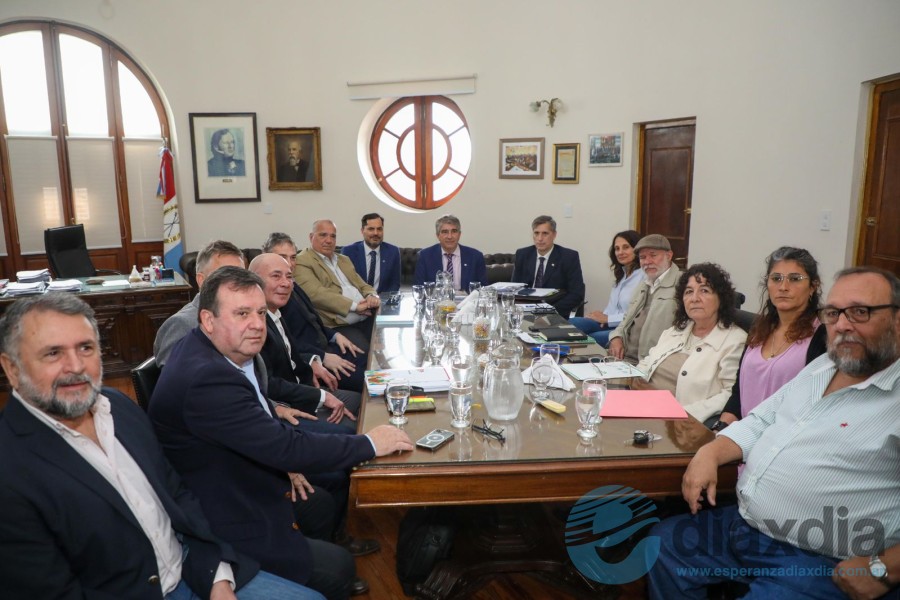 La reunión realizada este miércoles