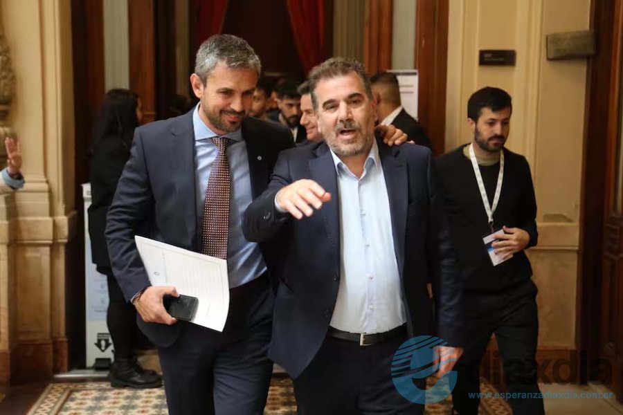 Martín Menem (LLA) y Cristian Ritondo (PRO) Martín Menem (LLA) y Cristian Ritondo (PRO)