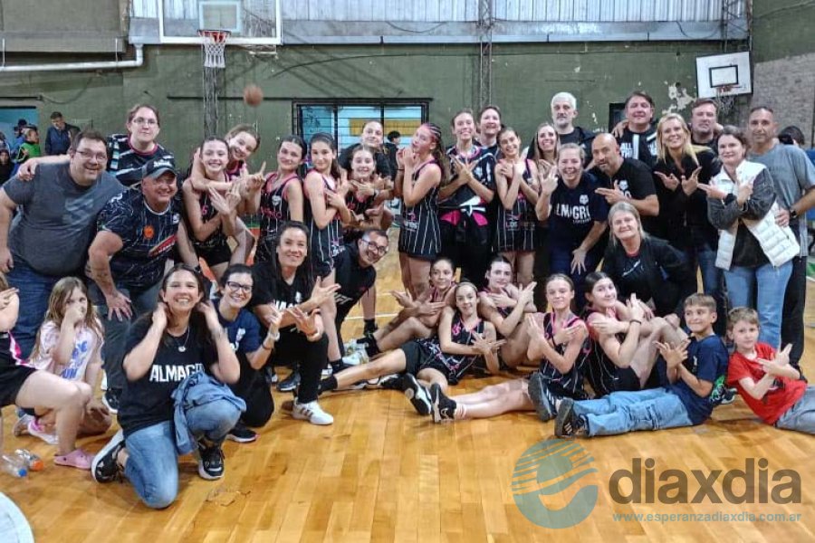 El festejo de la familia de Almagro en Rosario