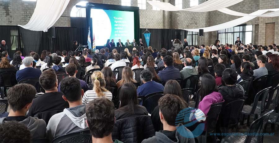Acto de Apertura Encuentro Escuelas Agrotécnicas - Foto RRSS EAGG UNL
