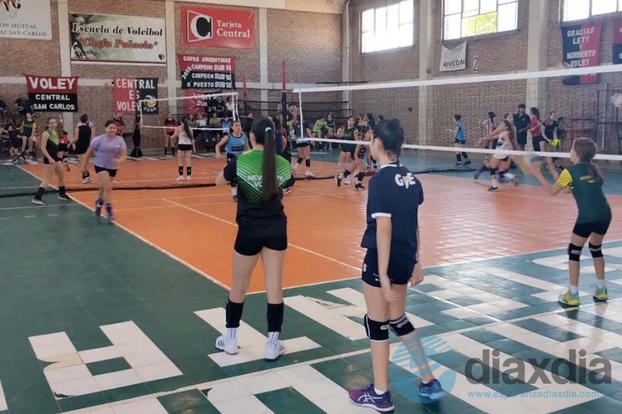 La práctica de las chicas Sub12