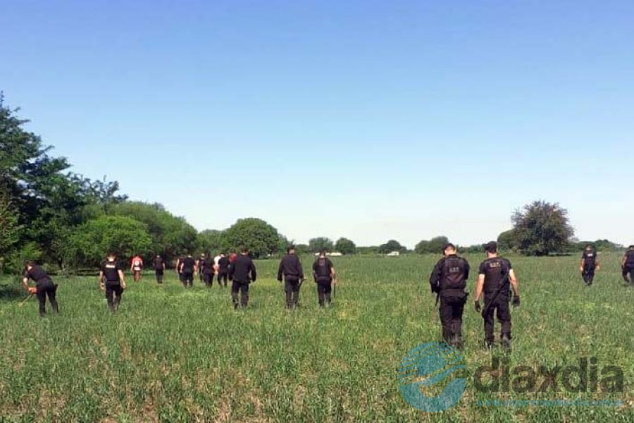 La búsqueda se extendió durante más de 8 horas