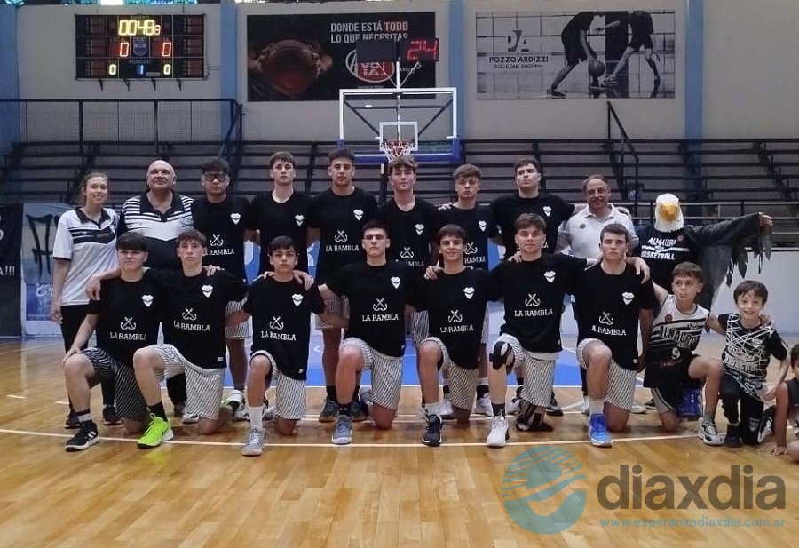El equipo U17 de Almagro que juega este fin de semana en el sur del país - Foto Prensa Almagro