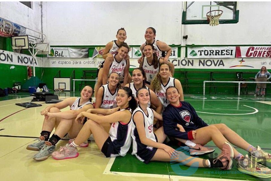 Selección U17 de Santa Fe tras el triunfo